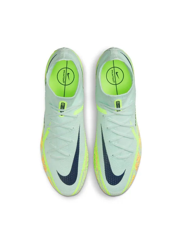 Кроссовки фантом gt2 df elite fg Nike — изображение 2 из 4, зеленый/оранжевый