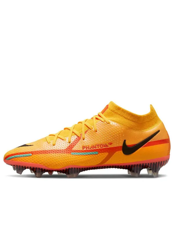 Кроссовки фантом gt2 elite df fg Nike — изображение 1 из 4, оранжевый/черный