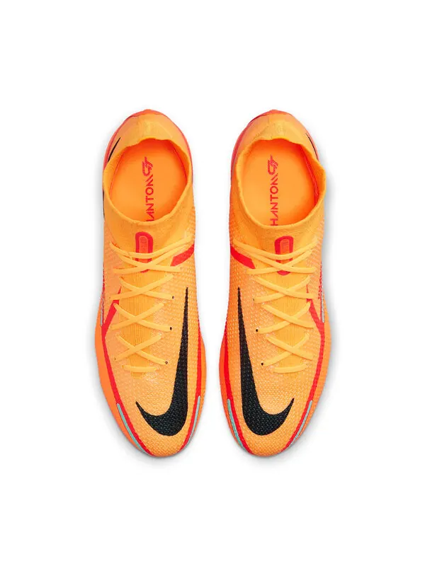 Кроссовки фантом gt2 elite df fg Nike — изображение 2 из 4, оранжевый/черный