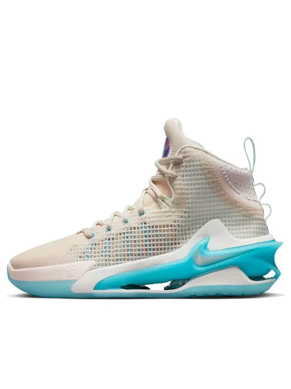 Кроссовки air zoom gt jump 'pearl vivid sky' Nike — изображение 1 из 4, кремово-бело-голубой