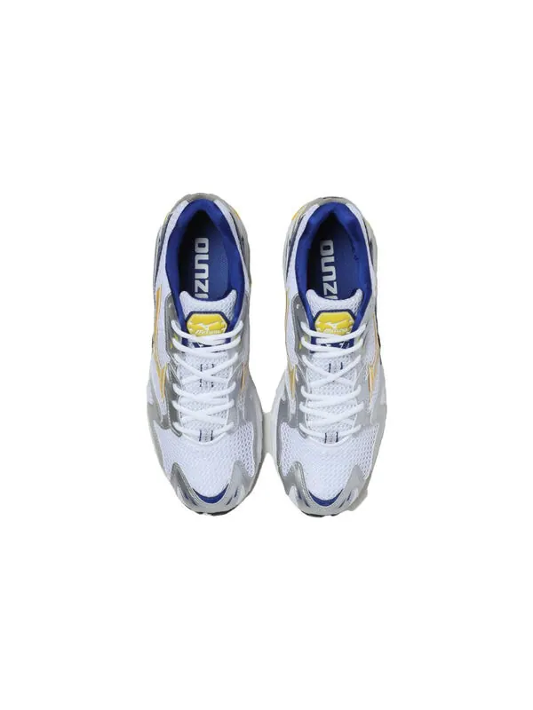 Кроссовки wave rider 10 'sunstruck blue mazarine' Mizuno — изображение 4 из 4, белый//синий