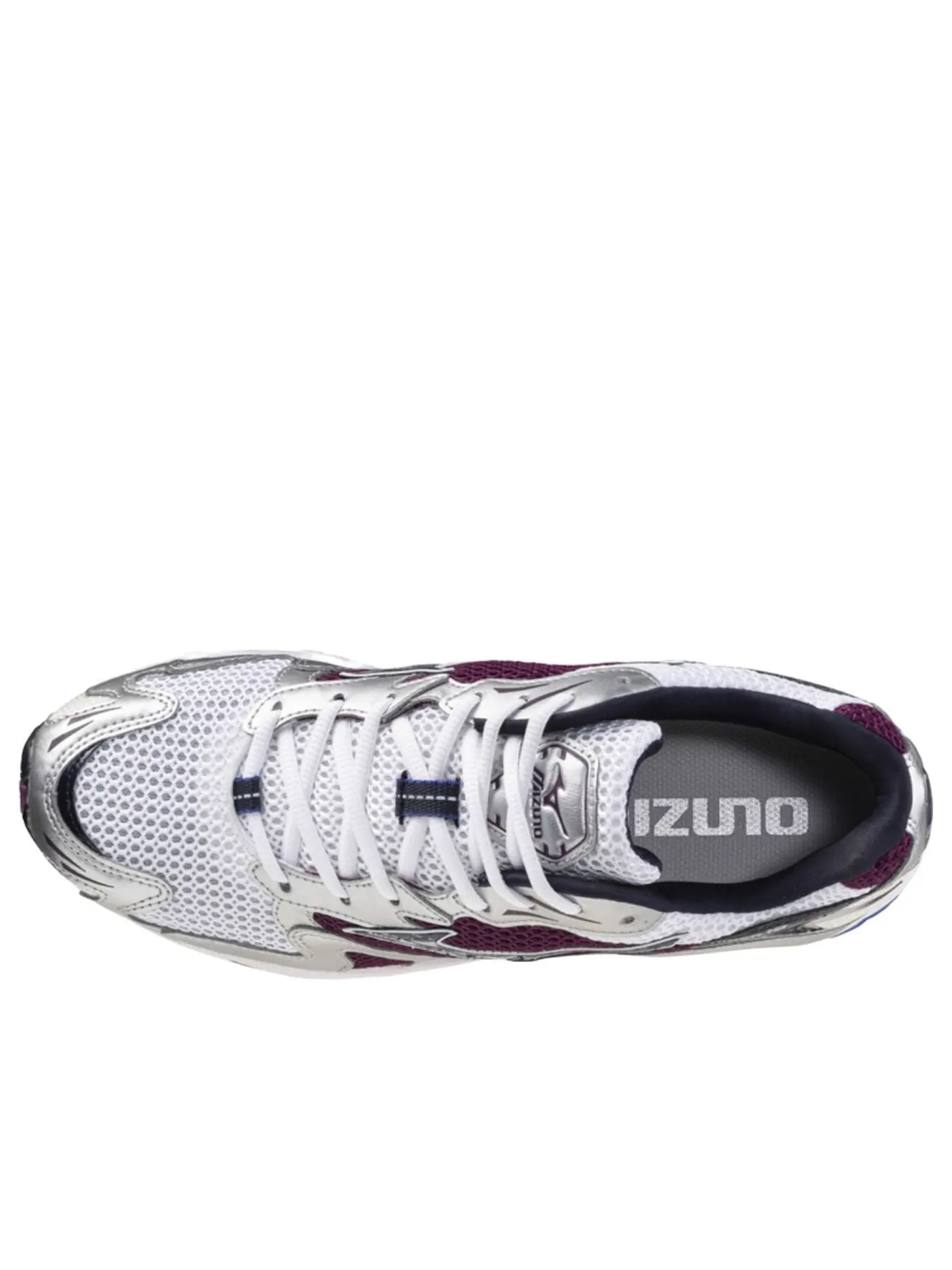 Mizuno Wave Rider 10 'White Dark Purple' — изображение 2 из 5, белый/темный фиолетовый
