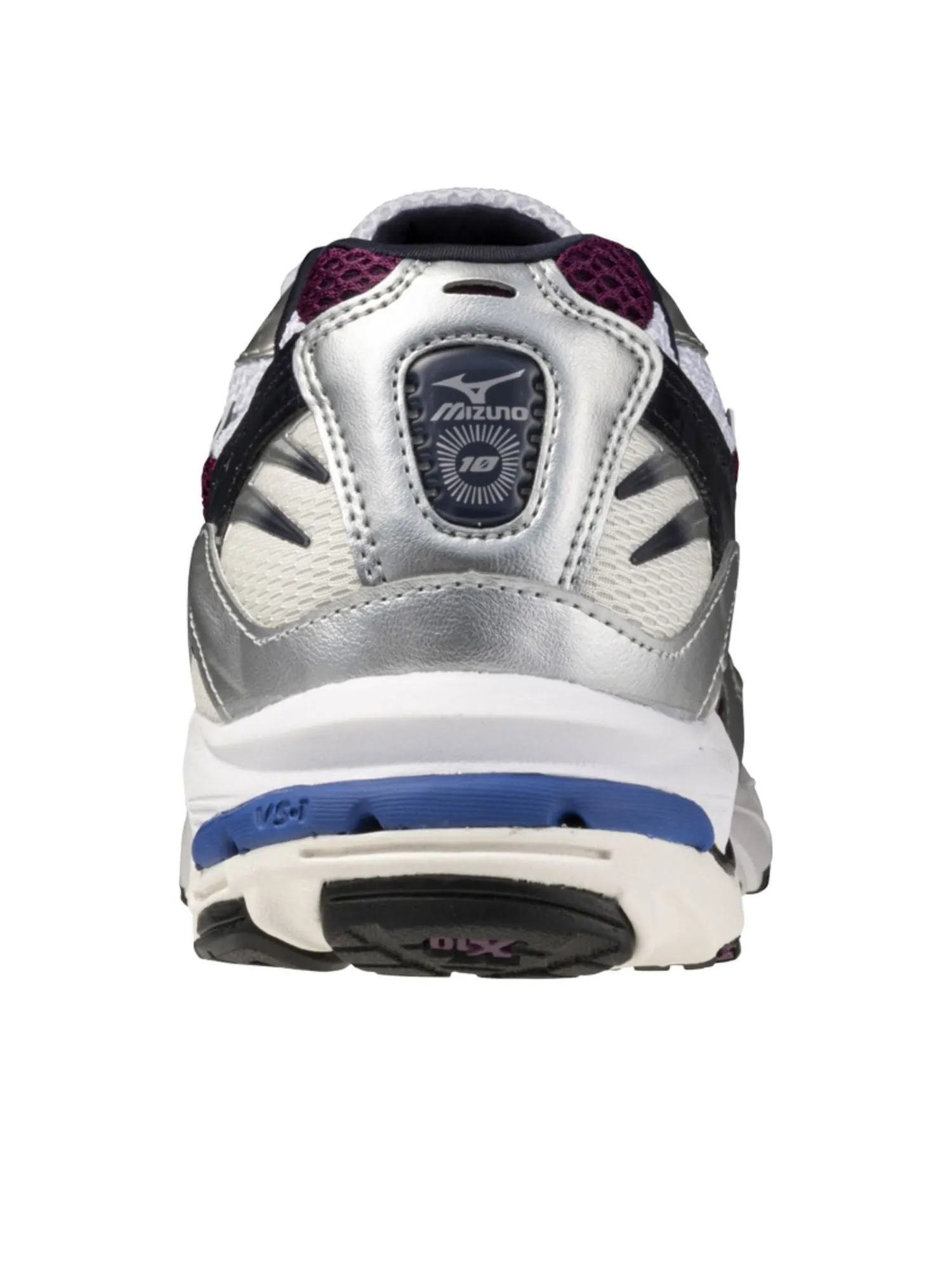 Mizuno Wave Rider 10 'White Dark Purple' — изображение 4 из 5, белый/темный фиолетовый