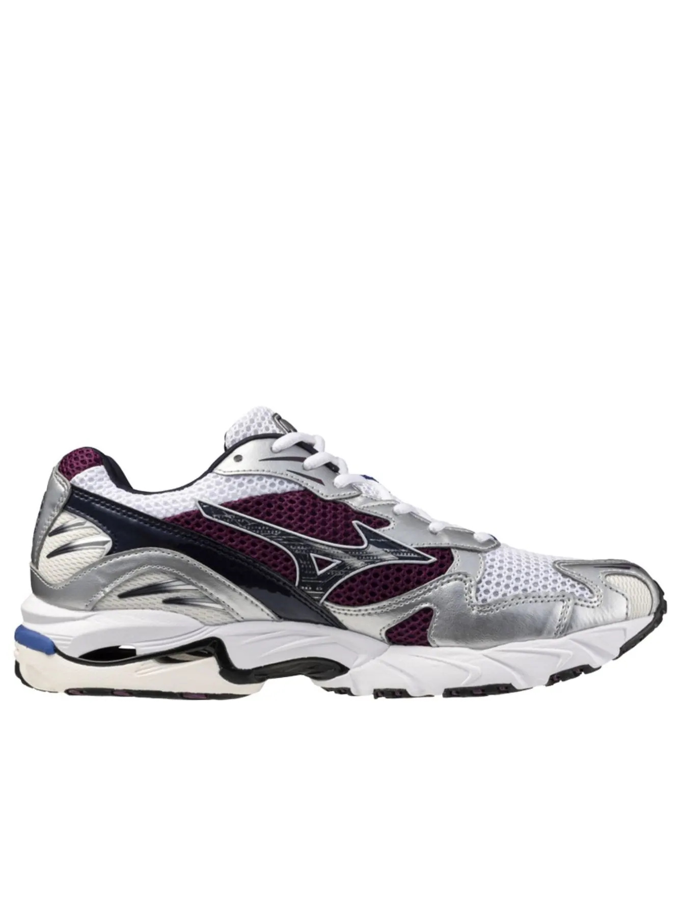 Mizuno Wave Rider 10 'White Dark Purple' — изображение 5 из 5, белый/темный фиолетовый
