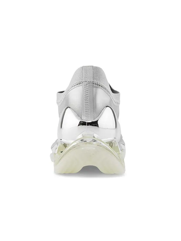 Кроссовки hajime sorayama x wave prophecy 'silver' Mizuno — изображение 4 из 4, серебряный