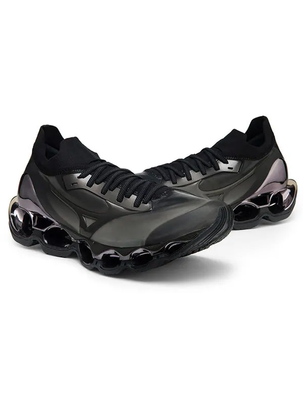 Кроссовки x sorayama wave prophecy 'black' Mizuno — изображение 2 из 4, черный