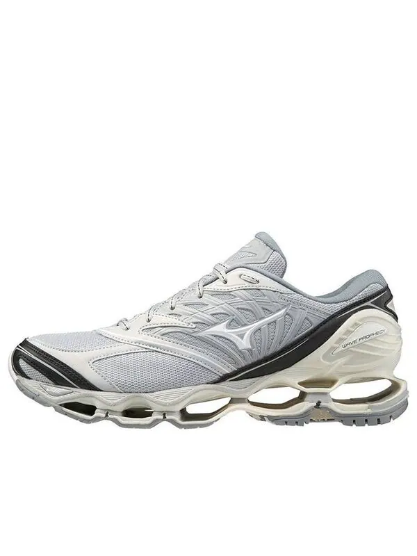 Кроссовки wave prophecy ls 'grey' Mizuno — изображение 1 из 4, серебристый/черный