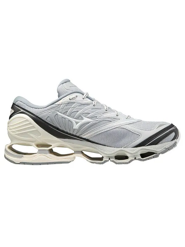 Кроссовки wave prophecy ls 'grey' Mizuno — изображение 2 из 4, серебристый/черный