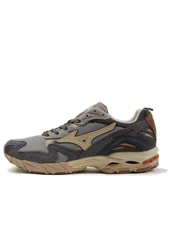 Кроссовки wave rider 10 'grey yellow' Mizuno — изображение 1 из 4, серый/желтый