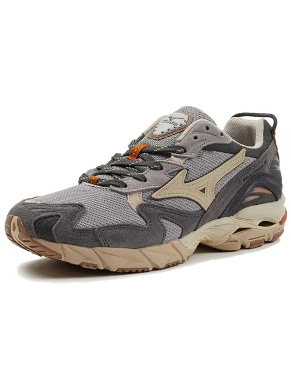 Кроссовки wave rider 10 'grey yellow' Mizuno — изображение 2 из 4, серый/желтый