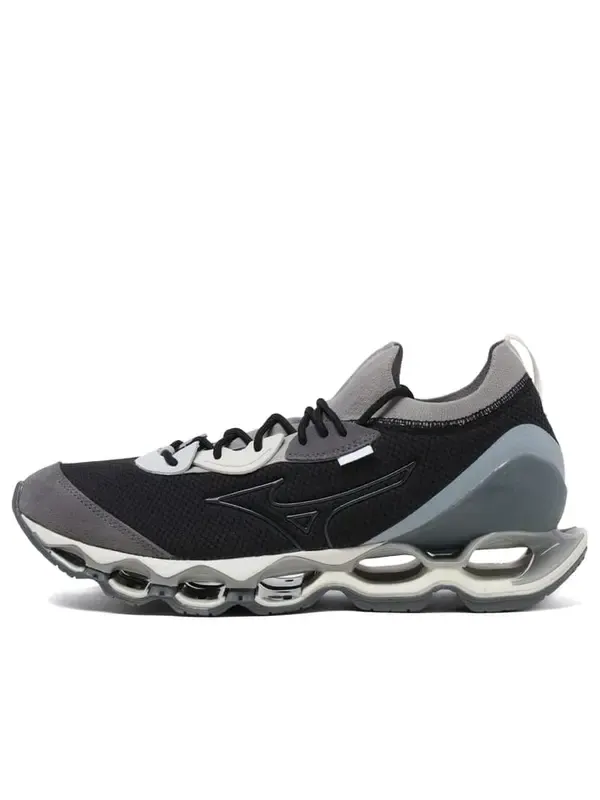 Кроссовки wave prophecy beta 'black grey' Mizuno — изображение 1 из 4, черный/серый/серебристый