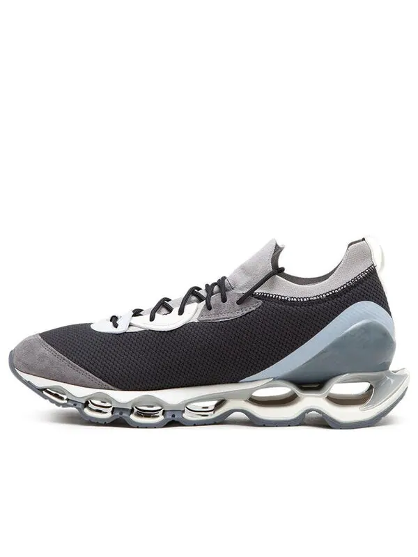 Кроссовки wave prophecy beta 'black grey' Mizuno — изображение 2 из 4, черный/серый/серебристый