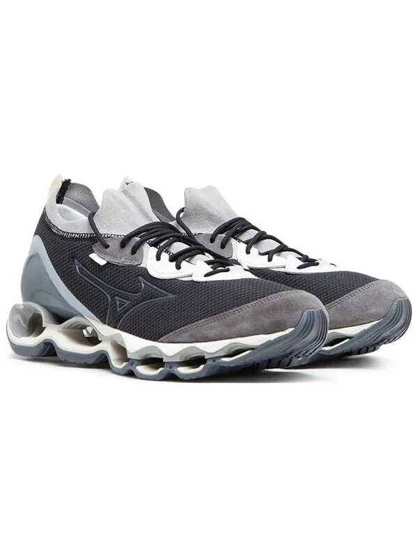 Кроссовки wave prophecy beta 'black grey' Mizuno — изображение 3 из 4, черный/серый/серебристый