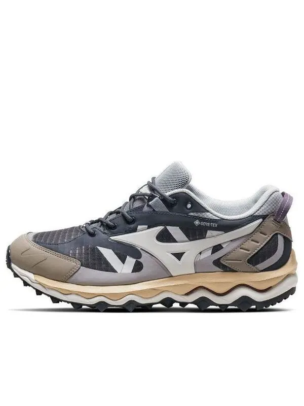 Кроссовки wave mujin tl gtx 'dark grey beige' Mizuno — изображение 1 из 4, темный серый/бежевый