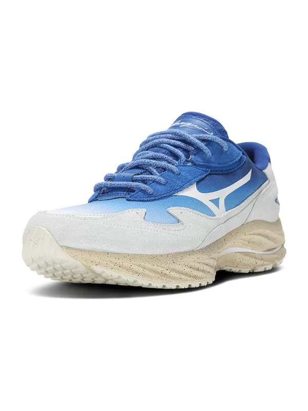 Кроссовки wave rider x hiroshi nagai beta 'blue white' Mizuno — изображение 3 из 4, синий/белый