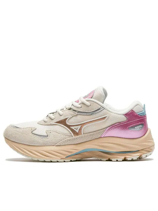 Кроссовки wave rider beta 'kosei pack' Mizuno — изображение 1 из 4, бежевый/розовый