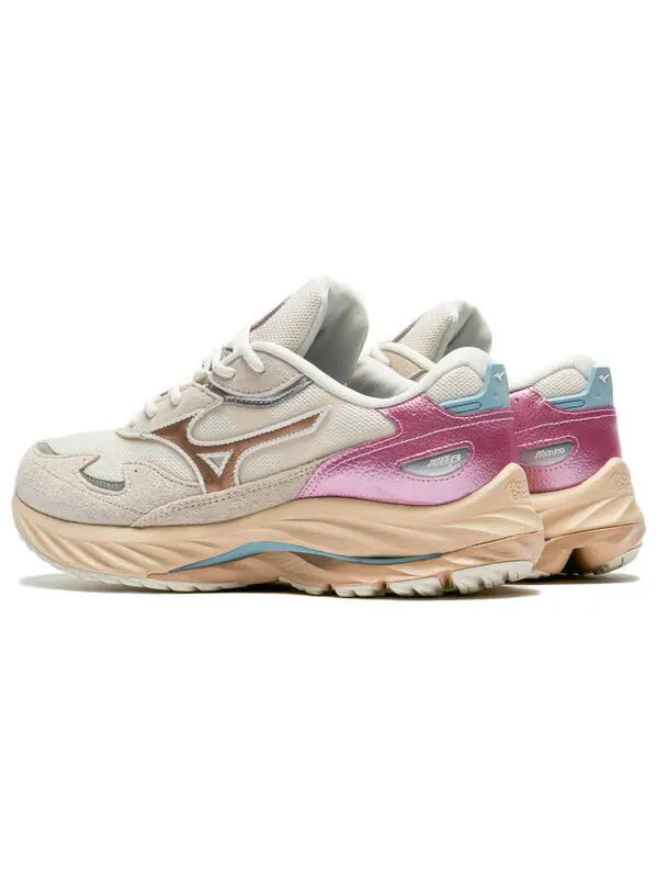 Кроссовки wave rider beta 'kosei pack' Mizuno — изображение 4 из 4, бежевый/розовый