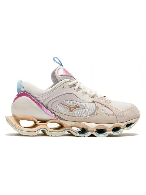 Кроссовки wave prophecy beta 2 'kosei pack' Mizuno — изображение 2 из 4, бежевый/розовый