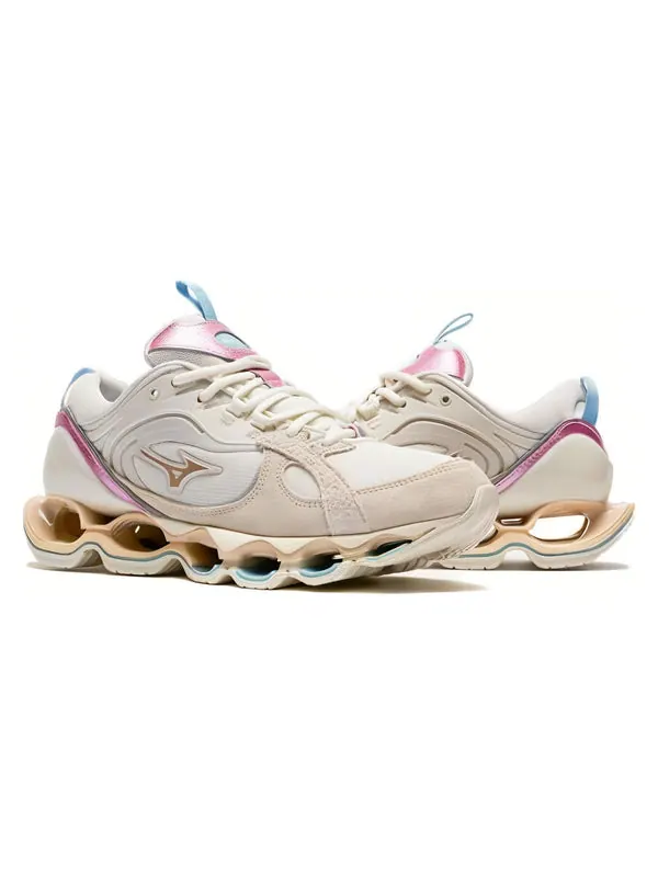 Кроссовки wave prophecy beta 2 'kosei pack' Mizuno — изображение 3 из 4, бежевый/розовый