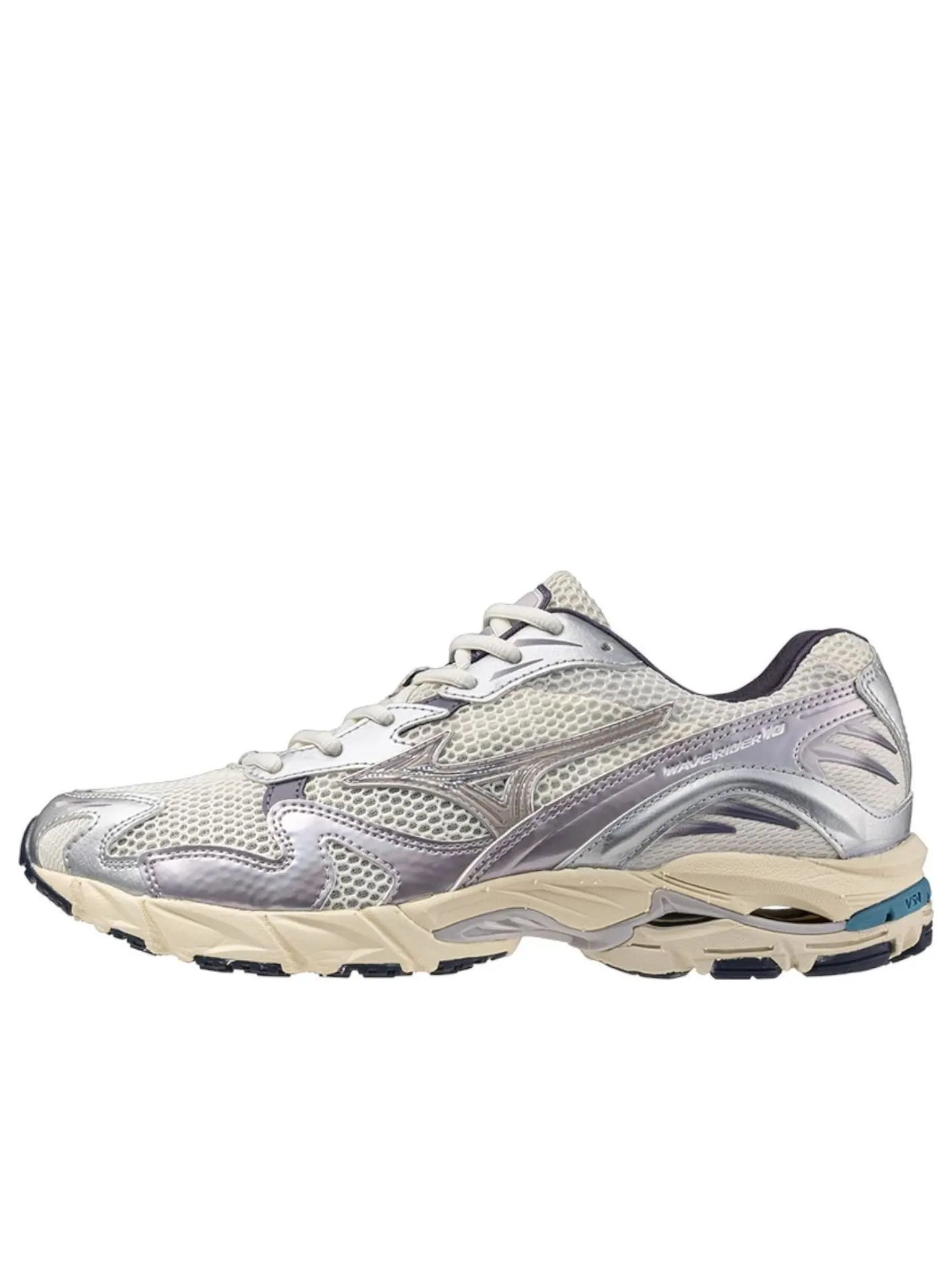 Mizuno Wave Rider 10 'Snow White Lilac Marble' — изображение 1 из 5, белый