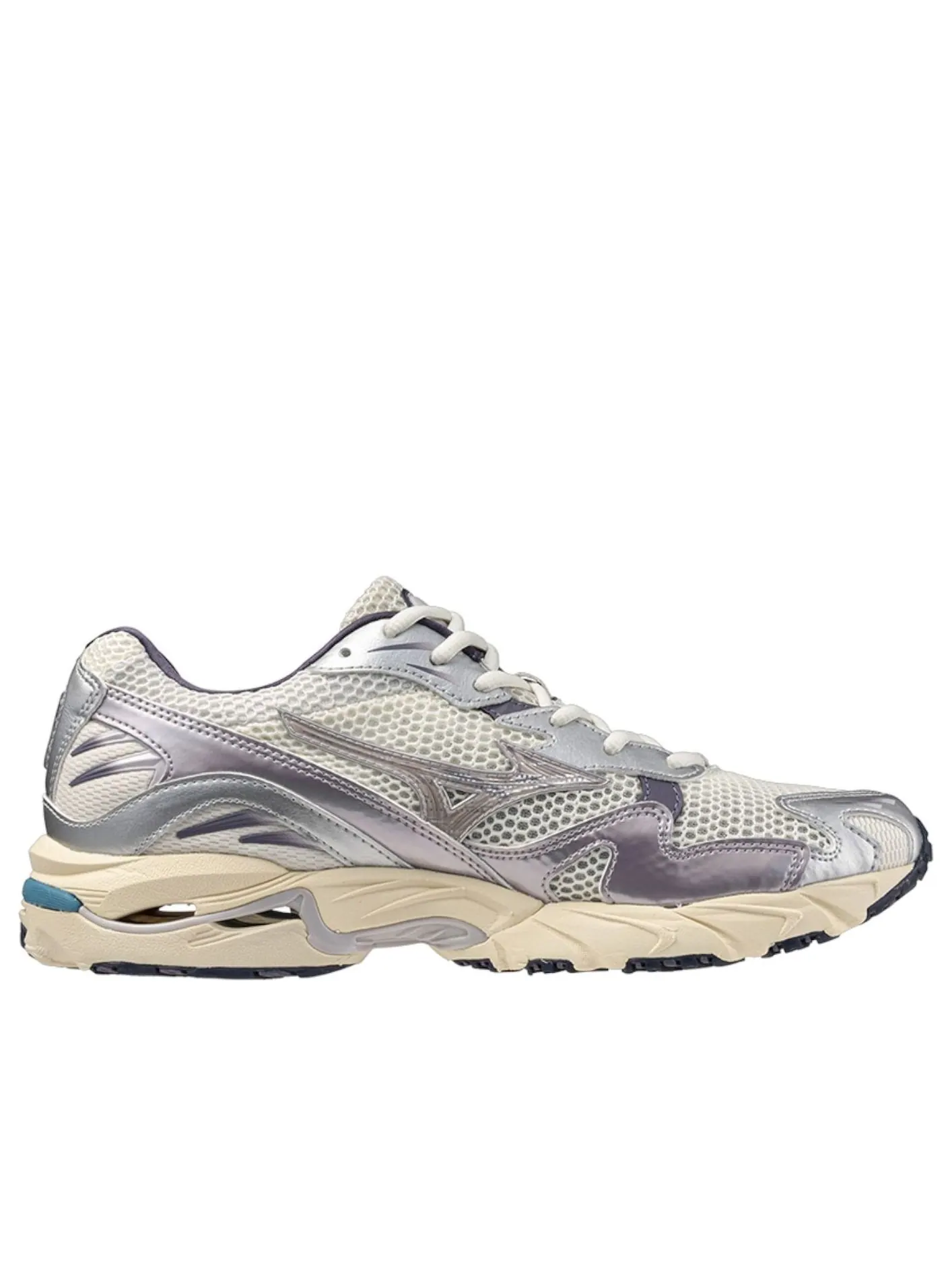 Mizuno Wave Rider 10 'Snow White Lilac Marble' — изображение 5 из 5, белый