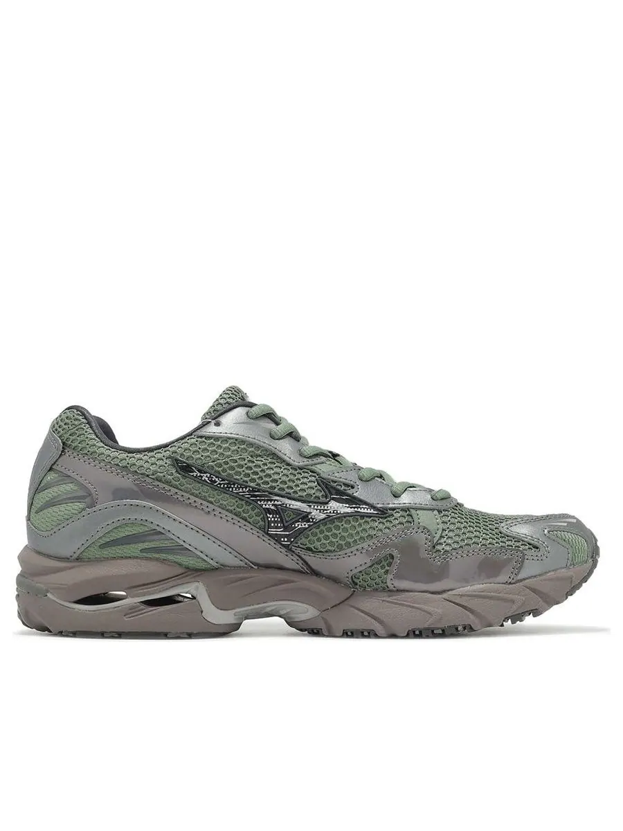 Кроссовки Mizuno Wave Rider 10 'Agave Green Black' — изображение 2 из 5, зеленый
