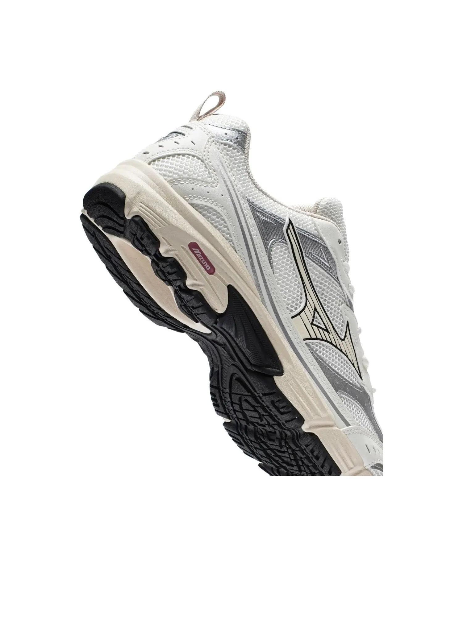Mizuno MXR Retro 'Snow White Pristine Silver' — изображение 5 из 6, белый//серебристый