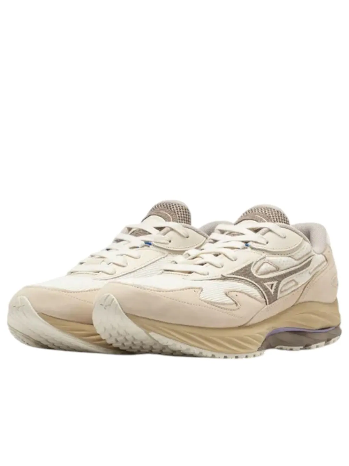 Mizuno Wave Rider Beta Premium 'Summer Sand Vintage Khaki Cedar' — изображение 2 из 4, песочный/винтажный хаки