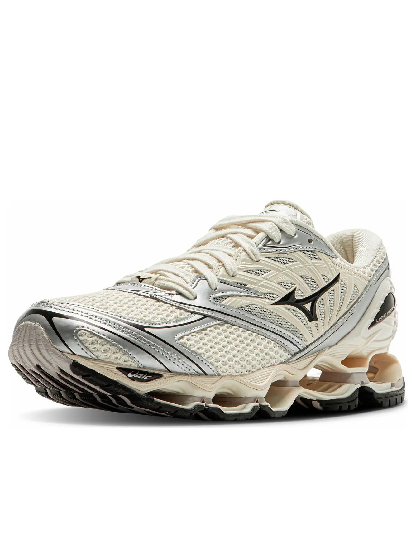 Mizuno Wave Prophecy LS 'Pristine Black Silver' — изображение 2 из 5, черный/серебристый