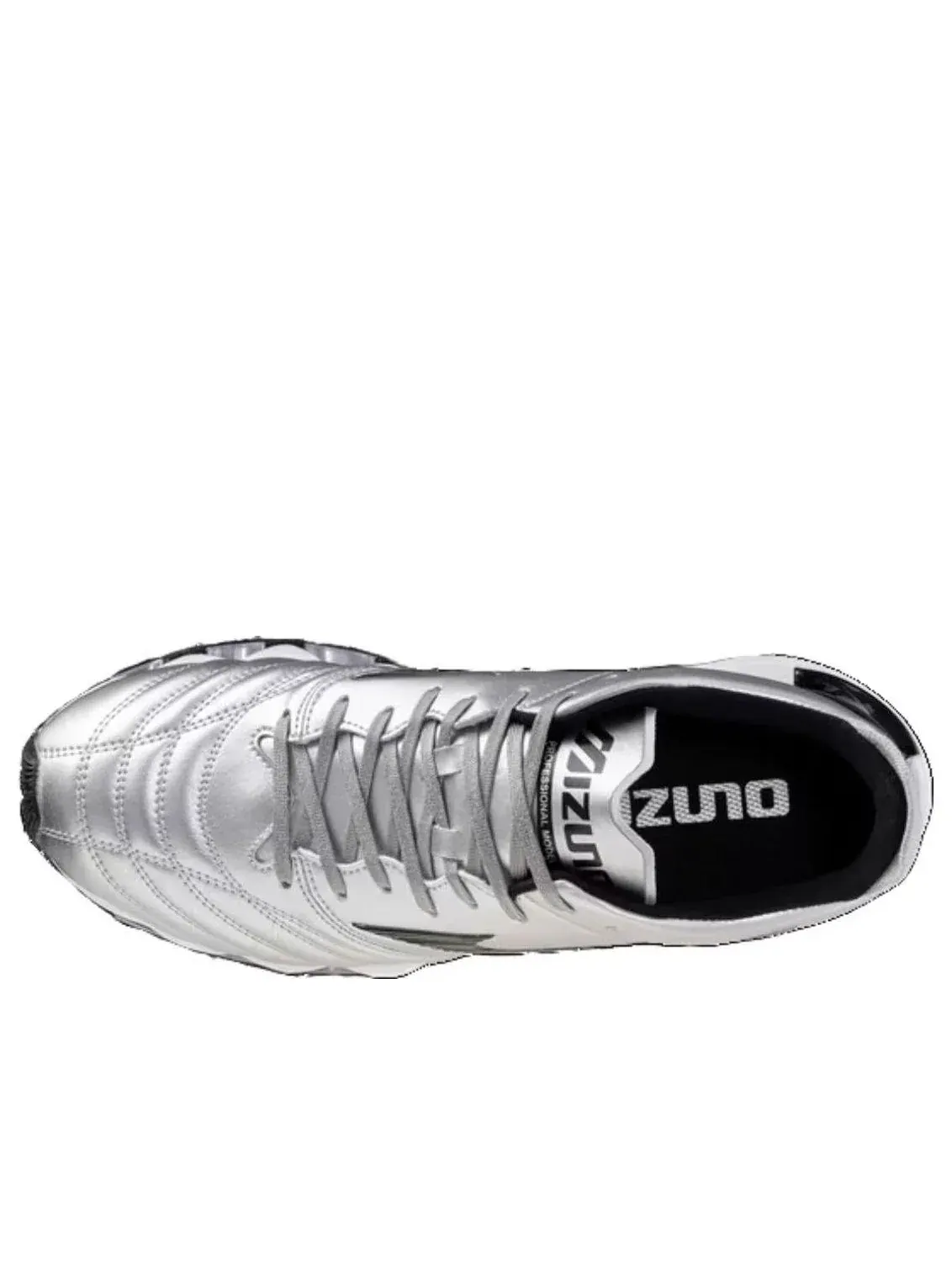 Кроссовки Mizuno Wave Prophecy Morelia Neo 'Silver Black' — изображение 4 из 5, серебряный