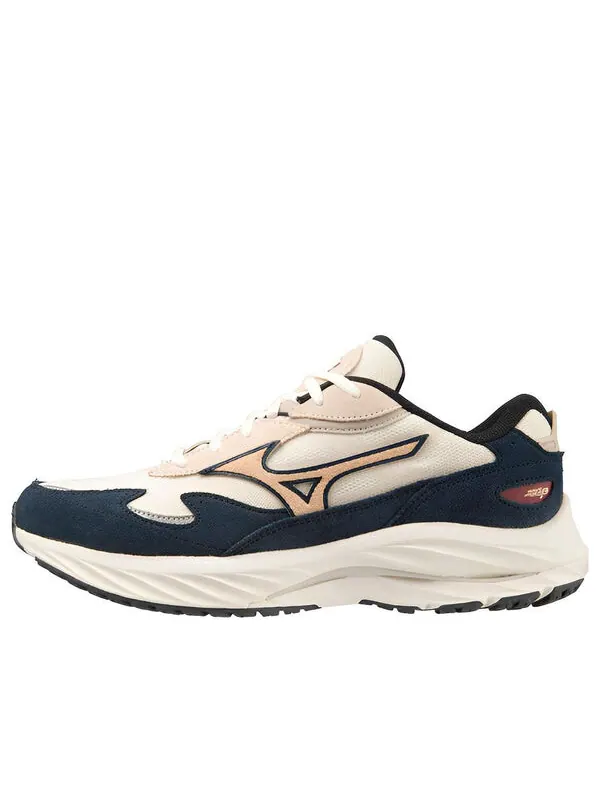Кроссовки wave rider beta 'insignia blue' Mizuno — изображение 1 из 4, белый/песочный/синий