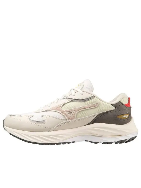 Кроссовки wave rider beta 'silver cloud sunstruck' Mizuno — изображение 1 из 4, белый/серебристый