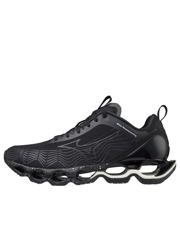 Кроссовки wave prophecy x white mountaineering 'black' Mizuno — изображение 1 из 1, черный