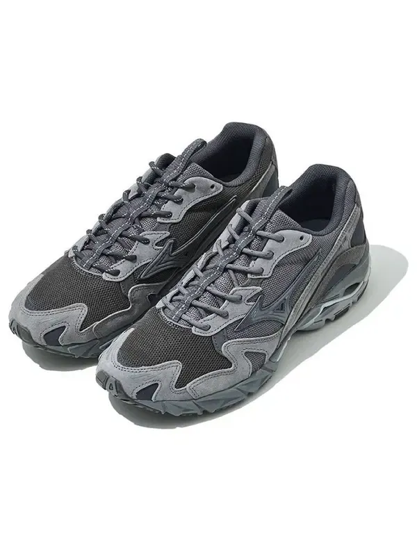 Кроссовки x slow steady club wave rider 10 Mizuno — изображение 2 из 4, серый