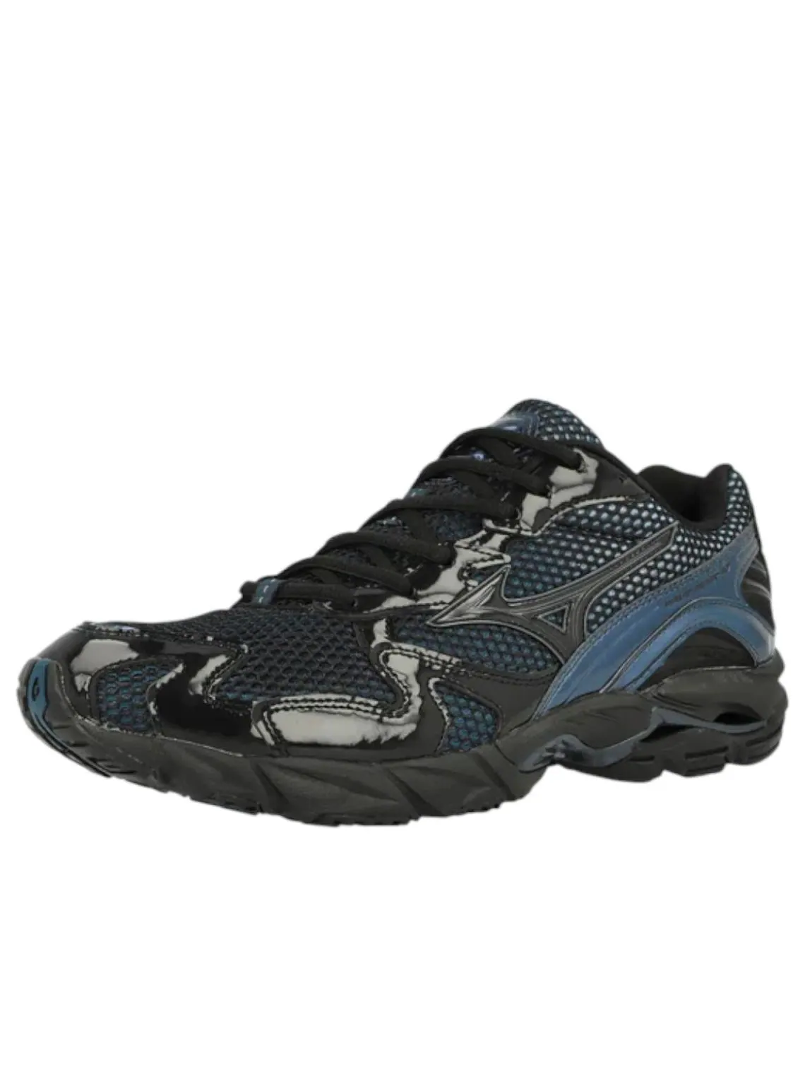 Кроссовки Mizuno x END. Wave Rider 10 'North Sea' — изображение 2 из 6, черный