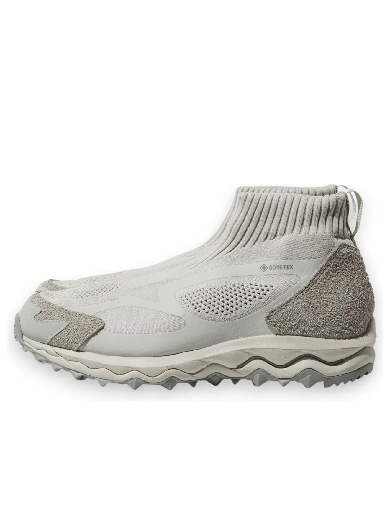 Mizuno Wave Mujin TL Mid Gore-Tex 'nonnative Off White' — изображение 1 из 3, белый/белый