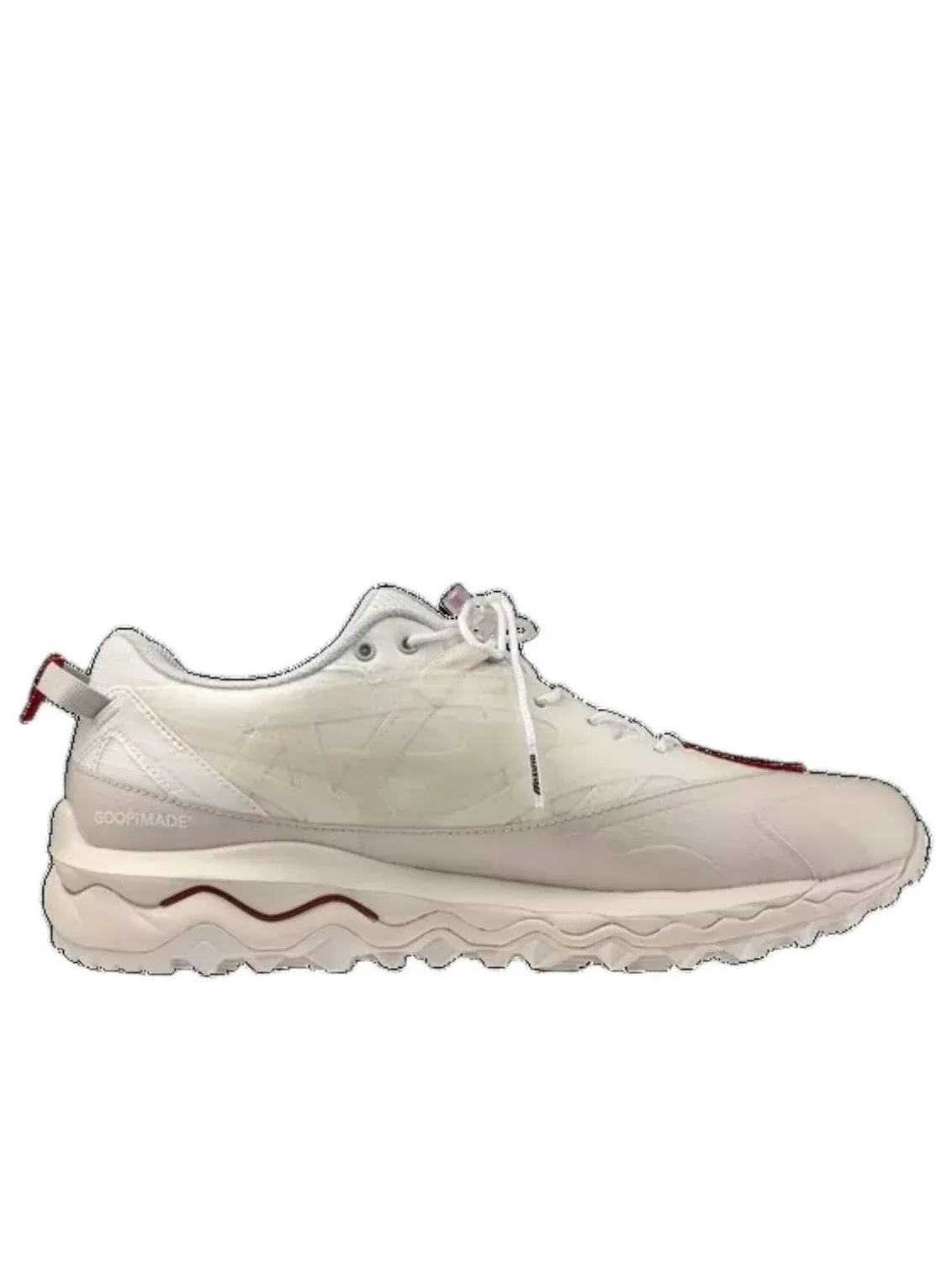 Кроссовки Mizuno x GOOPiMADE Wave Mujin TL 'Off White' — изображение 4 из 5, белый