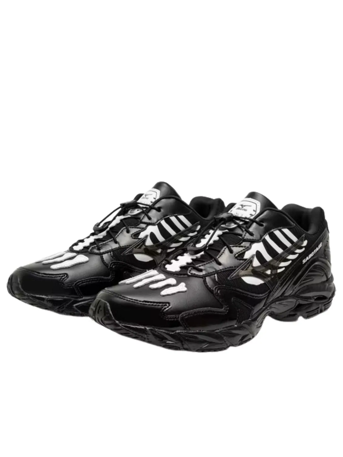 Mizuno x SBTG Wave Rider 10 'Black' — изображение 2 из 5, черный