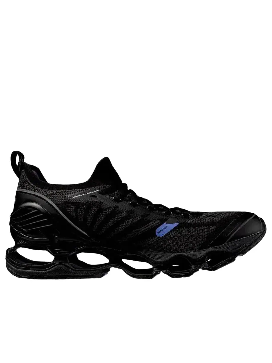 Мужские кроссовки для бега с шнуровкой Mizuno Wave Prophecy — изображение 2 из 5, черный