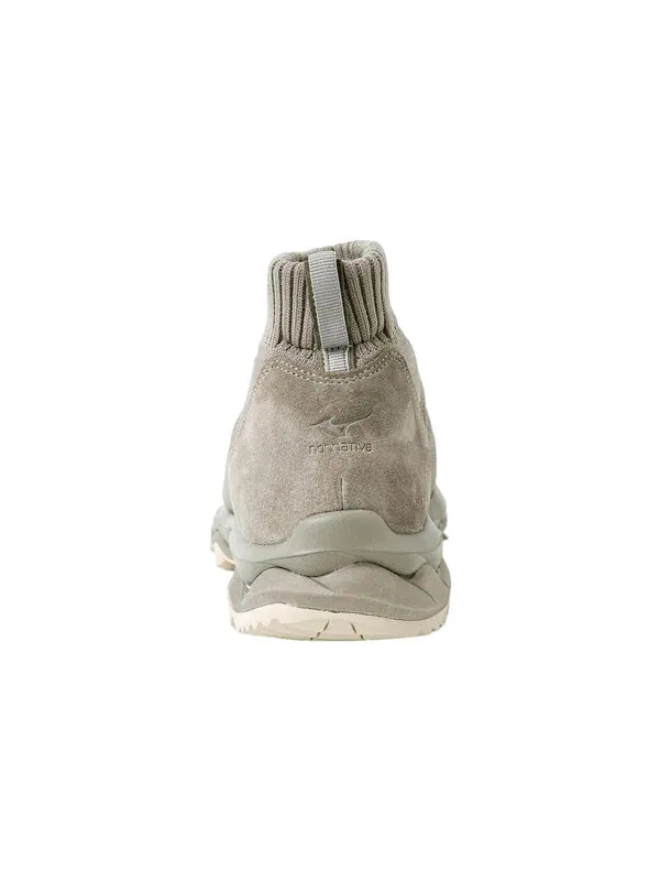 Кроссовки nonnative x wave mujin tl mid gtx 'grey' Mizuno — изображение 2 из 3, серый