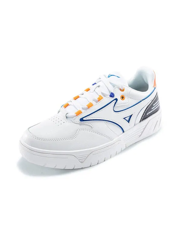 Кроссовки cl ec sneakers blue/orange Mizuno — изображение 2 из 4, белый/синий