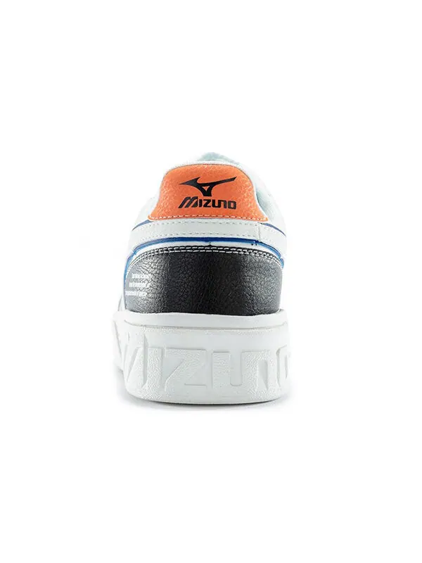 Кроссовки cl ec sneakers blue/orange Mizuno — изображение 4 из 4, белый/синий