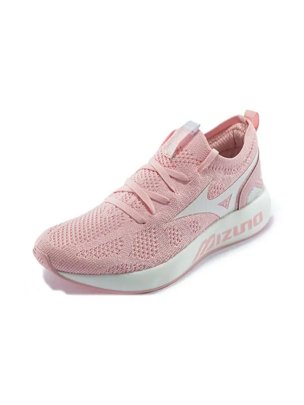 Кроссовки pi knit pink/white Mizuno — изображение 2 из 4, розовый/белый