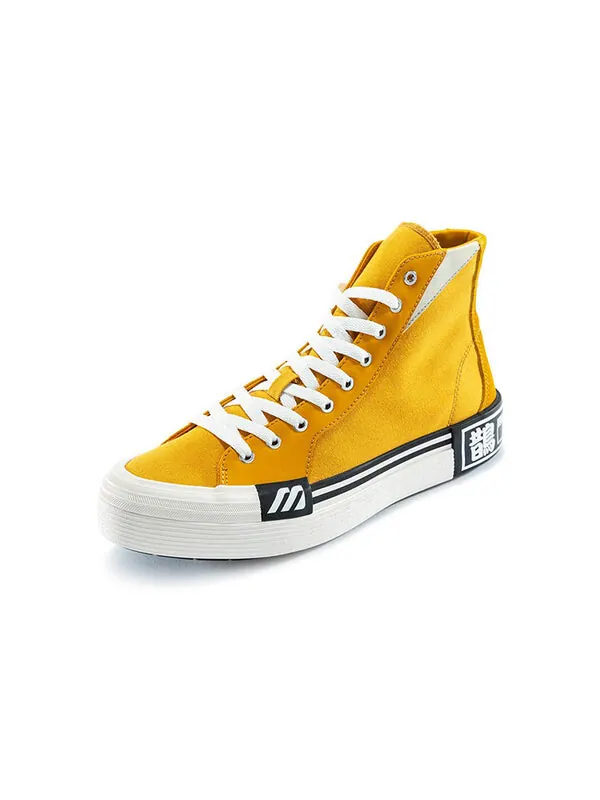 Кроссовки court s yellow Mizuno — изображение 2 из 4, желтый/белый