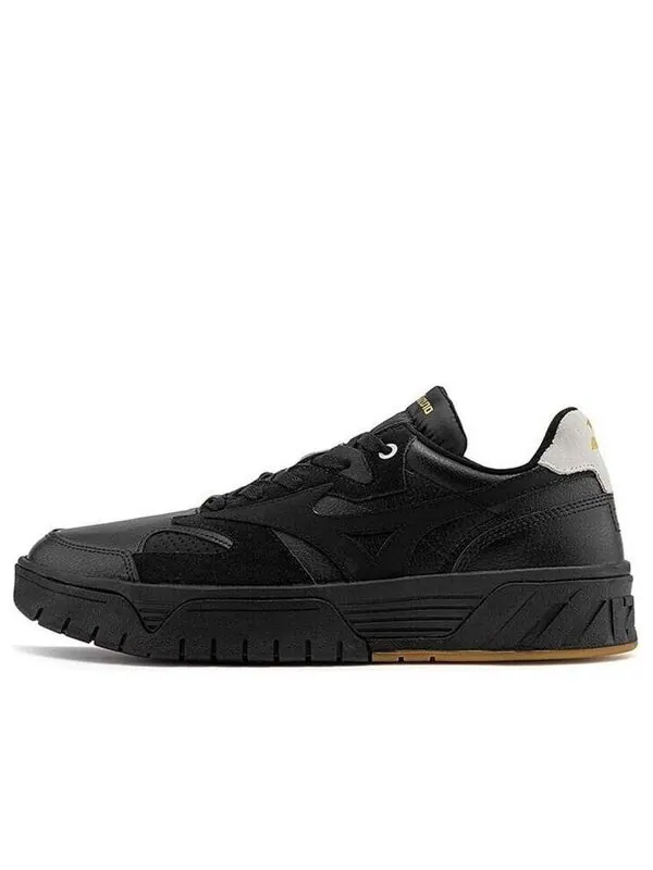 Кроссовки court cl low 'black gold' Mizuno — изображение 1 из 4, черный/белый/золотистый