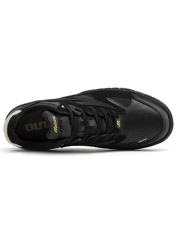 Кроссовки court cl low 'black gold' Mizuno — изображение 4 из 4, черный/белый/золотистый