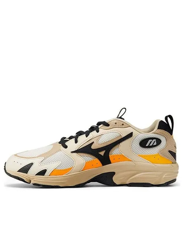 Кроссовки running sneakers 'beige' Mizuno — изображение 1 из 4, бежевый/черный/оранжевый
