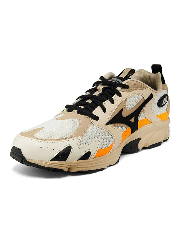Кроссовки running sneakers 'beige' Mizuno — изображение 2 из 4, бежевый/черный/оранжевый