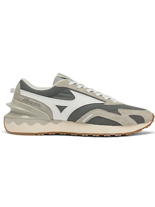 Кроссовки lg 70s elite 'gray white' Mizuno — изображение 2 из 4, серый/белый