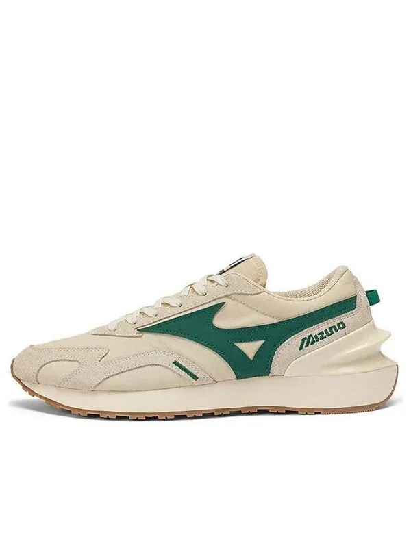 Кроссовки lg 70s elite 'cream green' Mizuno — изображение 1 из 4, кремовый/зеленый